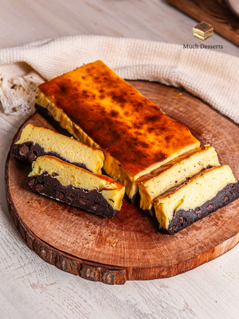 These brownie burnt cheesecakes are a jazzed-up version of an out-of-the-box brownie mix with an easy burnt cheesecake, what a combination!